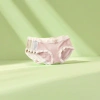 Pink striped underpants in multiple colors stacked, pure cotton, comfortable and breathable, unisex Specification image